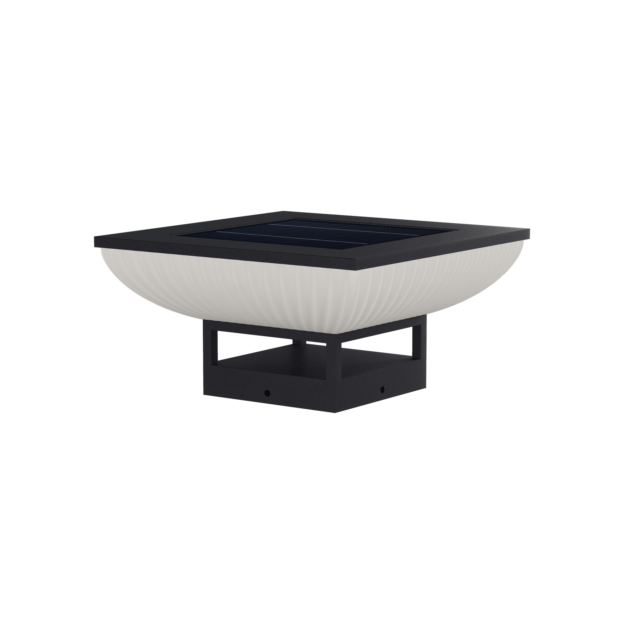 BASIN Series Solar Post Light