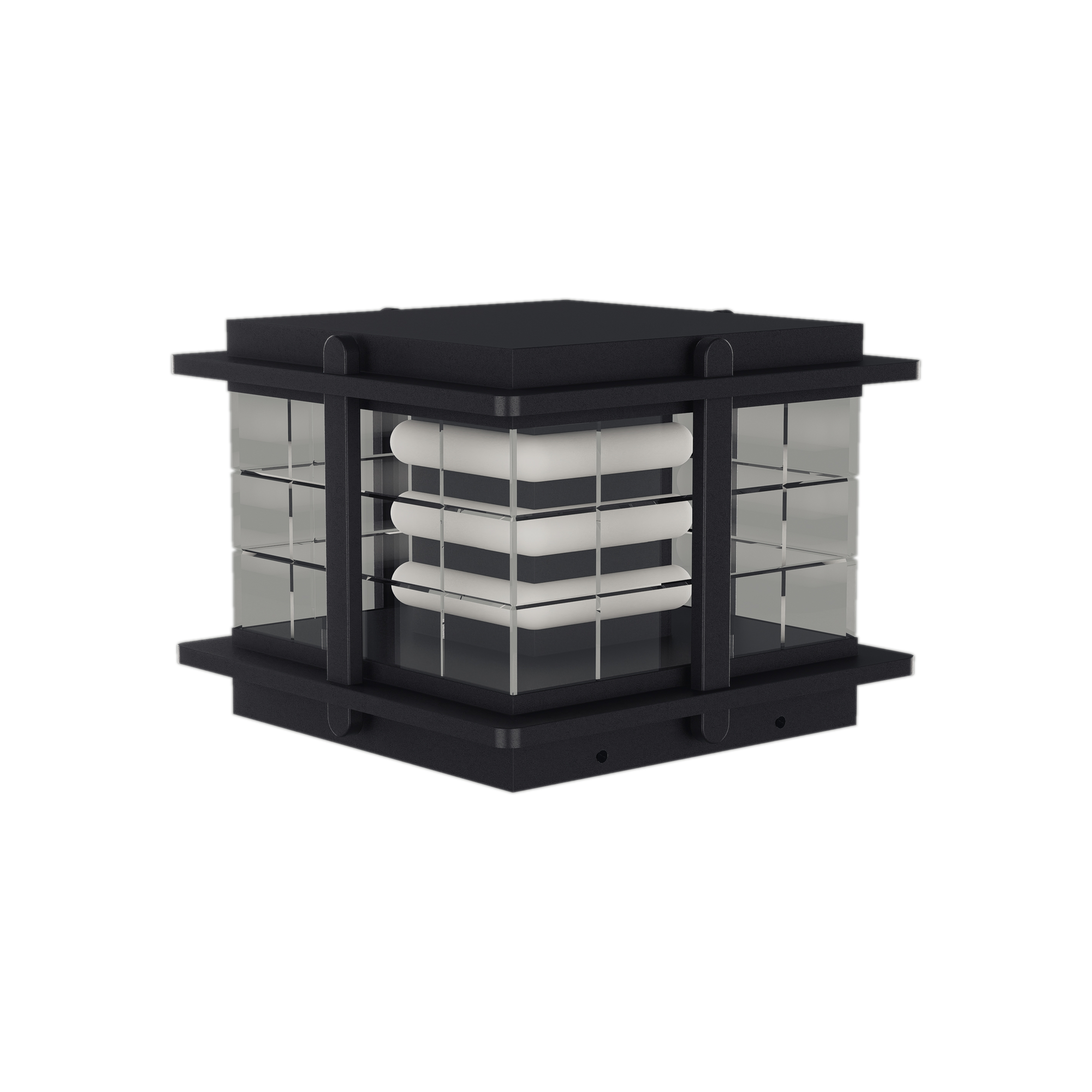 LOUVIA Series Solar Post Cap Light